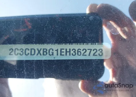 2014 Dodge Charger Se z USA, uszkodzony, nr VIN 2C3CDXBG1EH362723